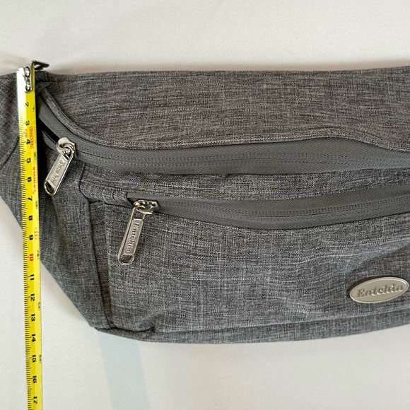 Entchin Fanny Pack for Women Men w 4 Pockets Waist/Fanny Pack Crossbody Bum Bag - Picture 11 of 16